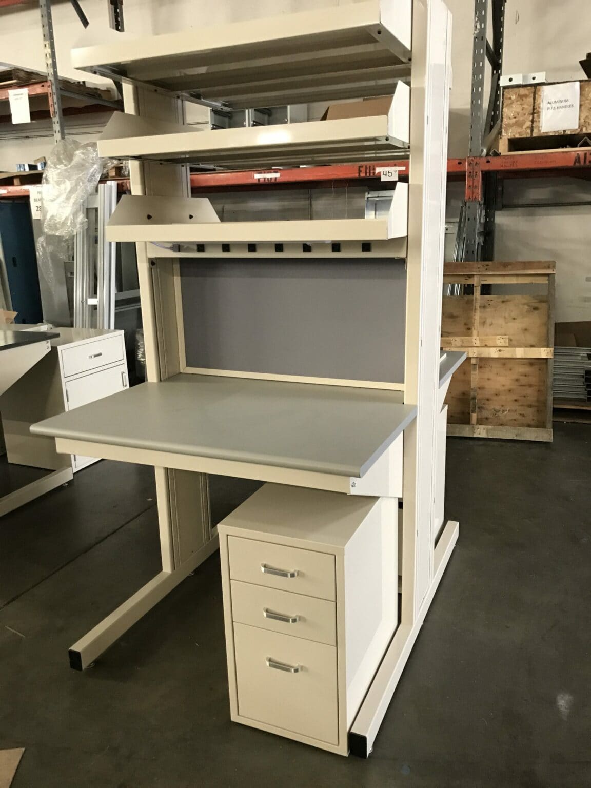 Two Tier Computer Server Workbench IT Workbench Supplier - Computer Furniture & Workstation Desk