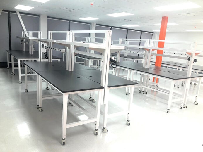 Custom Workbench For Industrial & Laboratory Applications