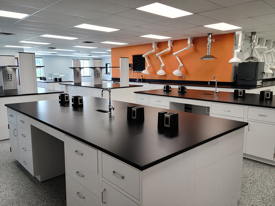 Basic Lab Bench  1 Black Epoxy Resin 