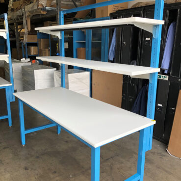 ESD Bench with shelves 1500pxw