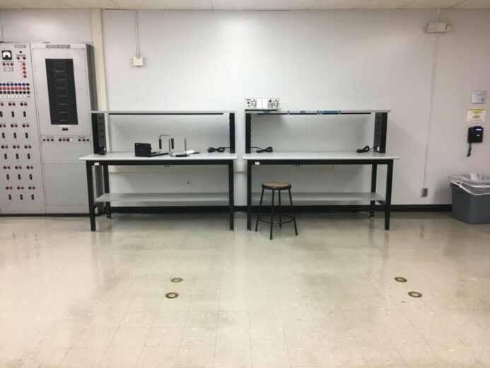 School science lab tables